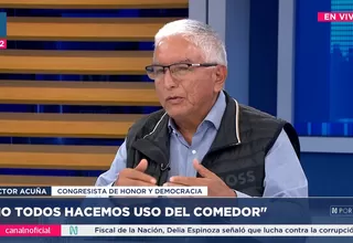 Héctor Acuña cuestiona la planificación del balneario en el centro de capacitación del Congreso