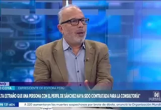 Hugo Coya: Hay la creencia de que los medios del Estado son medios de propaganda del gobierno