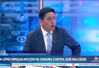 Ilich López: Balcázar no tiene conocimiento de lo que sucede en el país