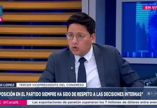 Ilich López: Fue un error que Julio Chávez postule