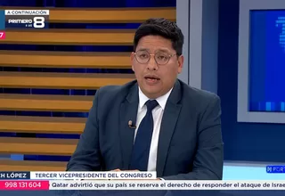 Ilich López: Le diría a Santiváñez que empiece a implementar la salida de la Corte IDH