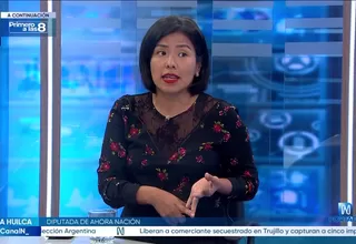 Indira Huilca: El liderazgo de la PNP está en manos de una persona que ha cumplido su ciclo