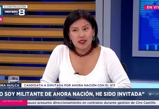 Indira Huilca: Perú Libre gobernó con el fujimorismo