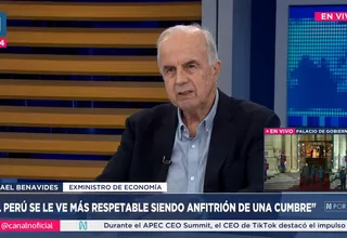 Ismael Benavides: APEC es una lavada de cara para el Gobierno