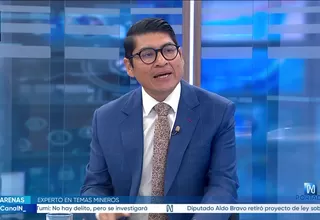 Iván Arenas: Antes de hablar de una ampliación del Reinfo, habría que depurarlo
