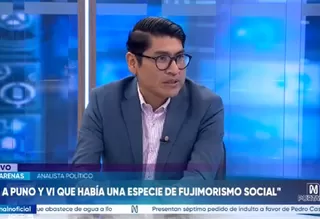 Iván Arenas: Vi una especie de fujimorismo social que estaba empezando a reinventarse en Puno