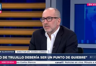 Iván Slocovich: Veo a la presidenta Boluarte tratando de sobrevivir