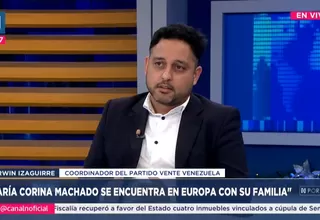 Izaguirre: Los venezolanos tenemos líderes ya electos