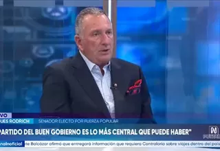 Jacques Rodrich: Es previsible que Miki Torres sea el presidente del Senado