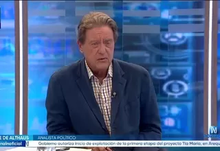 Jaime De Althaus: De alguna manera, Juntos por el Perú está avalando lo que ha sucedido