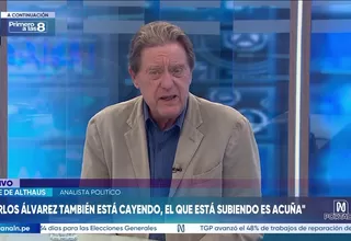 Jaime de Althaus: La causa de la caída de Rafael López es el apoyo a la censura de Jerí