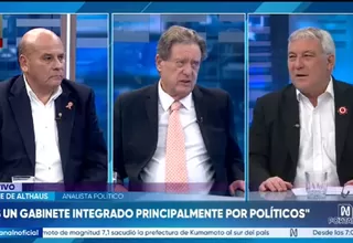 Jaime de Althaus y César Campos: Es un gabinete predominantemente político