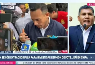 Jaime Quito: Reunión entre Jerí y empresario chino genera sospechas