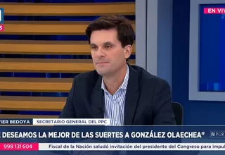 Javier Bedoya: La relación con González Olaechea ha sido cordial