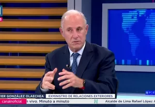 Javier González Olaechea: Dina Boluarte dio una buena presentación en la OEA