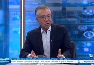 Jesús Salazar: "Lo que necesitamos es serenidad para salvar nuestro país"