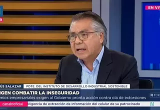 Jesús Salazar: Los resultados en seguridad no son eficaces, no hay una estrategia