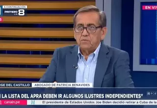 Jorge del Castillo: "Los fiscales han hecho un papelón"