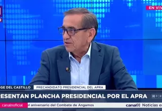 Jorge del Castillo: Con lo que hay, tenemos para crecer más