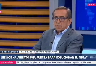 Jorge del Castillo: Nunca estuvo previsto llevar invitados en el APRA