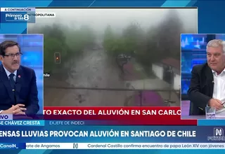 Jorge Chávez Cresta: Ya estamos tarde para tareas de prevención ante El Niño
