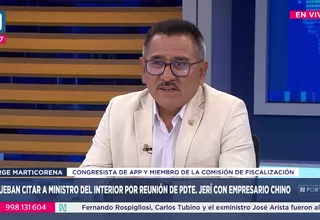 Jorge Marticorena: No convenció la presentación de Jerí en el Congreso