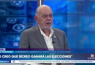 Jorge Montoya: Yo creo que SíCreo ganará las elecciones