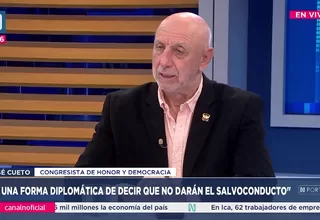 José Cueto: Hay que ser un poco más radicales con el tema del estado de emergencia
