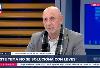 José Cueto: Tendrían que convertir a Challapalca en una cuidad penal