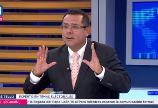 José Tello: Las denuncias por mal uso de la franja electoral no responden a fallas de la ONPE