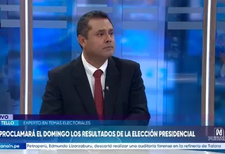 José Tello: El JNE ya terminó su carga procesal