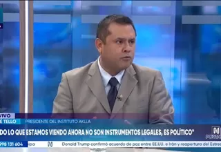 José Tello: Los jurados electorales especiales son autónomos