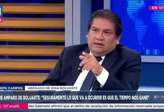 Joseph Campos: La vacancia de Dina Boluarte vulneró su derecho a la defensa