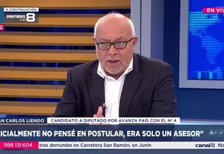 Juan Carlos Liendo: Propongo una transformación de la PNP, con una Guardia Nacional, Investigación y policía civil para Lima