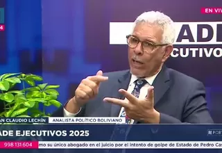 Juan Claudio Lechín: “Hay interés en el sector empresarial de explorar la importancia de lo geopolítico”