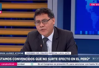 Juárez Atoche: Quieren traerse abajo el caso porque vincula a Lula da Silva