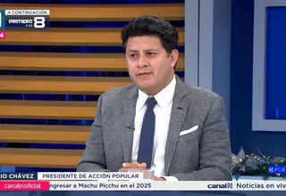 Julio Chávez: Estamos a favor de la reelección, pero no del cambio de reglas de juego