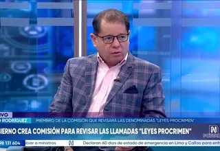 Julio Rodríguez: Las comenzaron a llamar "procrimen" muy rápidamente