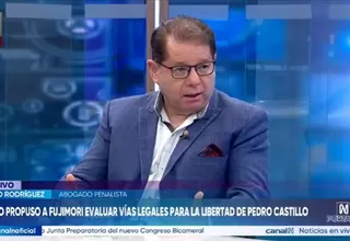 Julio Rodríguez: Pedro Castillo tiene un margen muy escaso de eludir su responsabilidad penal