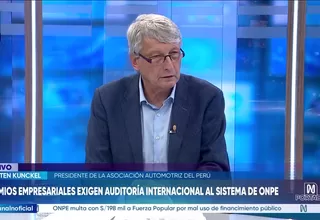 Karsten Kunckel: Para legitimar las elecciones es necesaria una prueba fehaciente que no hubo manipulación