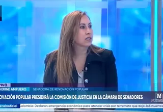 Katherine Ampuero: Hay que modificar el código procesal penal para reducir los plazos de investigación