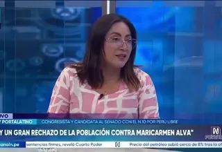 Kelly Portalatino: No le hemos dado un cheque en blanco al presidente Balcázar