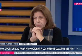 Lourdes Flores Nano descarta postular en las elecciones generales de 2026