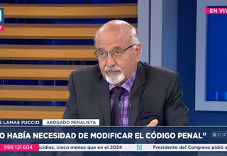 Luis Lamas Puccio: Hay una estrategia para desestabilizar el marco legal