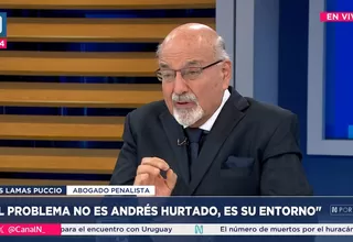 Luis Lamas Puccio: El problema no es Andrés Hurtado, sino su entorno