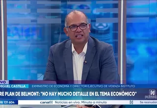 Luis Miguel Castilla: El Congreso y Ejecutivo están dejando bombas de tiempo al próximo gobierno