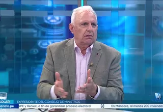 Luis Solari: El presidente José Balcázar habría sacrificado a De Soto por otros