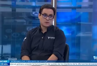 Luis Speicher: Mientras más superficial es el sismo, mayor es el daño
