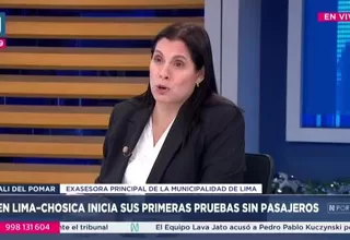 Maali del Pomar: El tren Lima–Chosica podría empezar a operar en julio de 2026