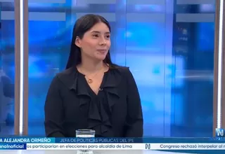 María Alejandra Ormeño: La minería ilegal es una problemática consolidada
